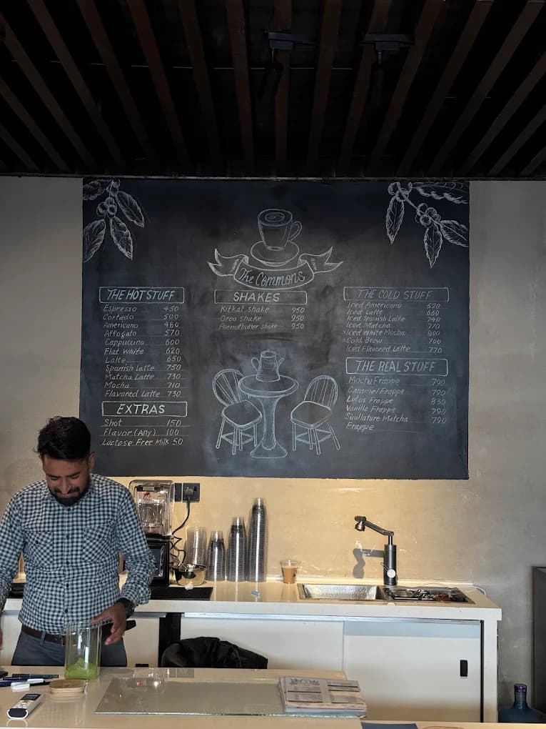 The Commons Coffee interior